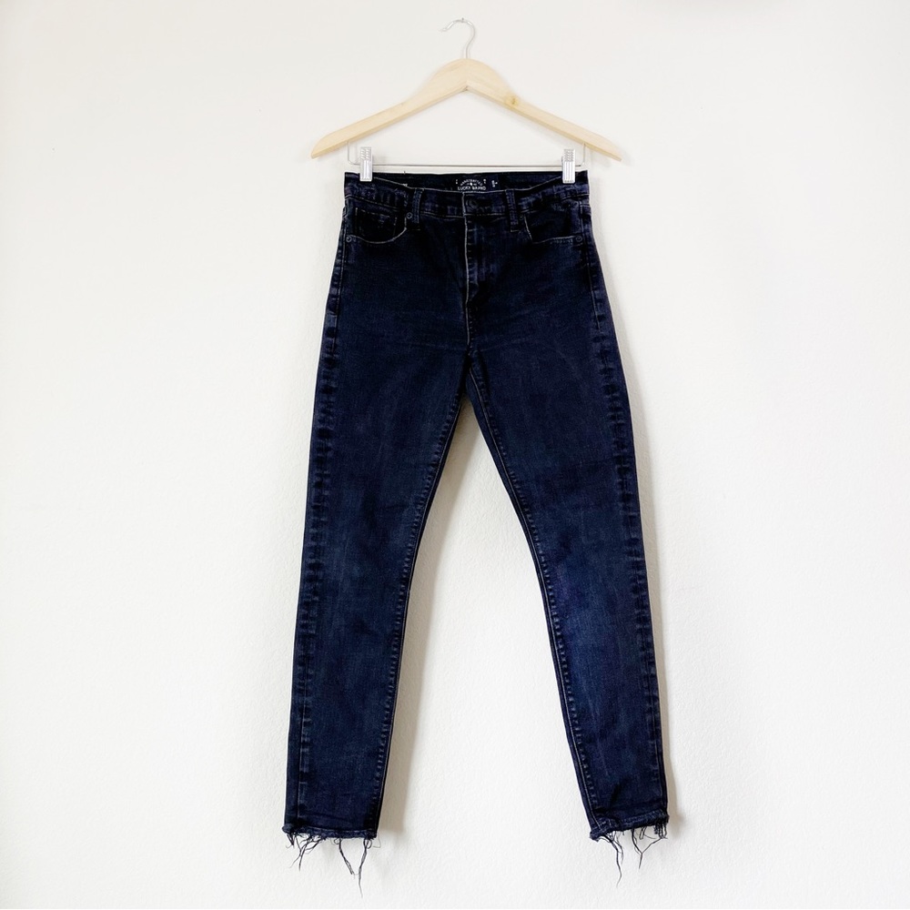 Lucky Brand Black Bridgette Skinny High Rise Jeans Size 6/28 A